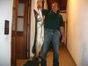 kapitaler Hecht gefangen von Kursteilnehmer Jacek Kuprys. 110cm, 11 Kg, mit Köderfisch aus dem Vereinsgewässer Sulida (MAN FV e.V.)